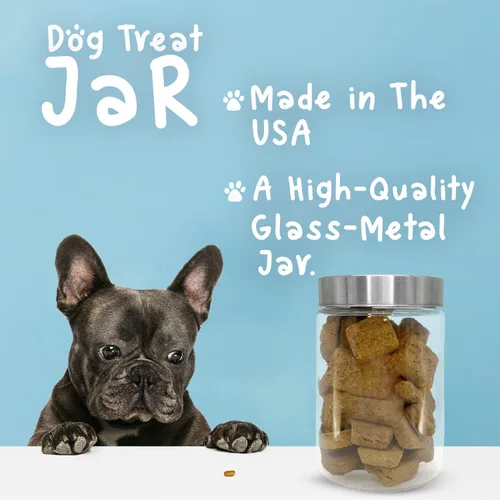 Vista 5 de Heritage Pewter Basset Hound Good Dog Treat Jar – Tarro de golosinas de 34 onzas con tapa hermética a rosca Regalo para propietarios de Basset