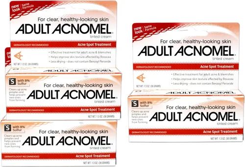 Vista 2 de Adult Acnomel Crema tintada 1.30 oz (paquete de 2)