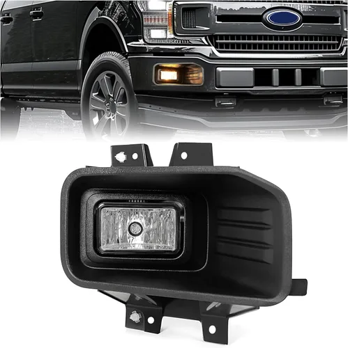 Vista 11 de HECASA Par de luces antiniebla compatibles con Ford F150 F-150 2018-2020 Reemplazo para FO2593246 FO2592246 FO2592246 Lámparas antiniebla