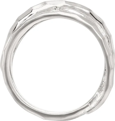Vista 5 de Silpada Anillo de Banda con Textura Superpuesta 'Wrapped Up' en Plata de Ley Blanco