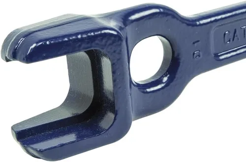 Vista 4 de Klein Tools 3146A Llave de Liniero con extremo plateado, fabricada en Estados Unidos