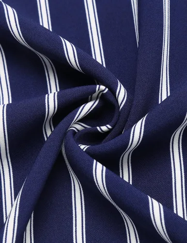 Vista 5 de COOFANDY Camisas de manga corta con botones para hombre camisas hawaianas de playa de verano