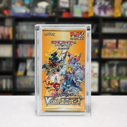 Vista 4 de Cajas de exhibición acrílicas para paquete especial de cajas de booster japonesas pequeñas, Pack de 1