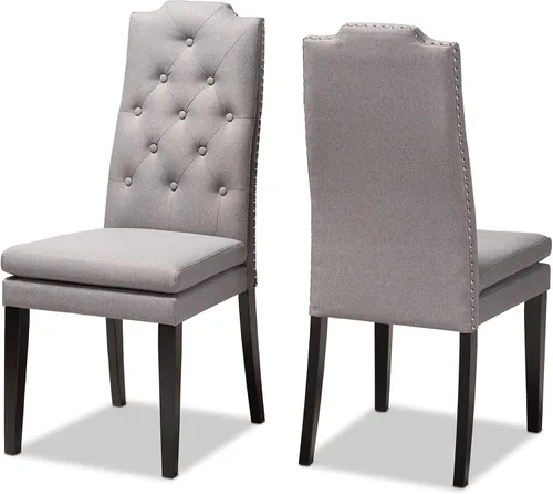 Vista 4 de Baxton Studio BBT5158-Sillas de comedor negras, 24.18LX18.72WX41.34H, Negro