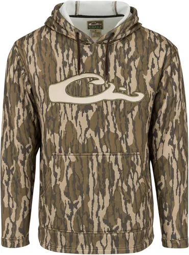 Vista 8 de Drake Waterfowl MST Performance - Sudadera con capucha de camuflaje, capucha de doble forro, mezcla de algodón/poliéster y bolsa canguro para mayor
