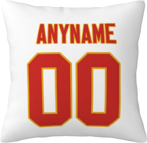 Vista 26 de Fundas de almohada de fútbol – Fundas de almohada personalizadas con cualquier nombre y número, regalo personalizado para hombres, mujeres y niños