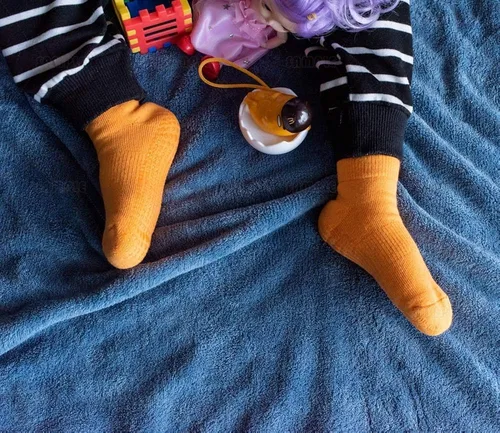 Vista 9 de Cómodo acogedor cómodo Calcetines antideslizantes para niños y niñas