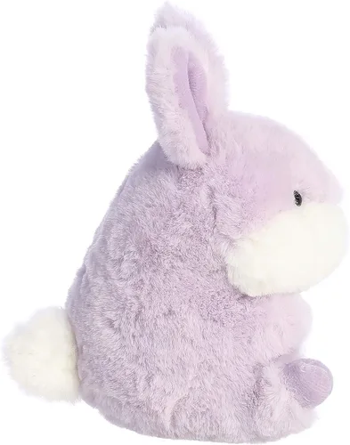 Vista 6 de Aurora Rolly Pets Bundle - Juego de conejitos de peluche de 5 pulgadas (rosa y lavanda)