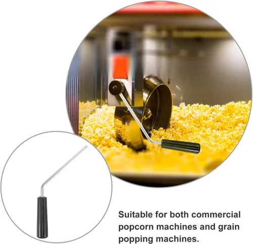 Vista 3 de PRETYZOOM Accesorios de mango de olla para máquinas comerciales de palomitas de maíz piezas de repuesto con mango de hervidor de agua, tapa superior