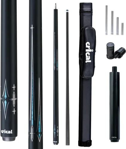 Vista 24 de CRICAL Carbon Fiber Pool Cue Stick 58in Low Deflection Billiard Cue