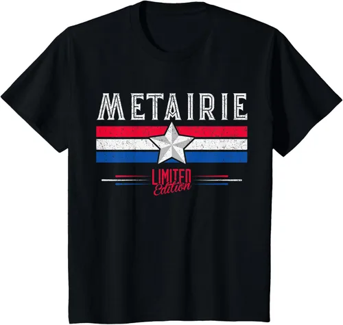 Vista 26 de Metairie - Camiseta retro vintage para mujer y niño