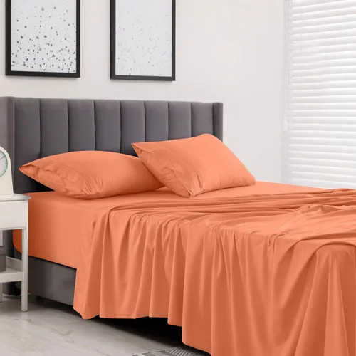 Vista 84 de LUX Décor - Juego de sábanas Twin de microfibra ultrasuave de 3 piezas con sábana encimera, sábana bajera de 16 pulgadas de profundidad y funda