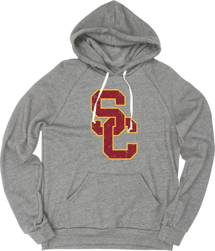 Vista 29 de Blue 84 NCAA - Sudadera con capucha de triple mezcla para hombre