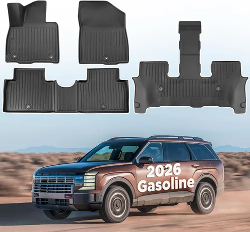 Vista 11 de TAPTES Alfombrillas de Piso para Tesla Model S 2019, 2018, 2017, 2016, 2015, Premium Para Todo Clima Antideslizantes Impermeables Forros de Piso