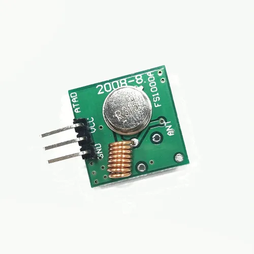 Vista 2 de HiLetgo Kit de enlace del módulo transmisor y receptor del RF de 315Mhz para Arduino/ARM/MCU/Raspberry pi