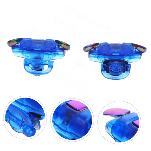 Vista 4 de WOONEKY 1 pair Cellphone Accessories Button Accessory Phone Cell Handle Changing for Gamepad Conter Trigger Color Triggers Plastic Shooting Gift