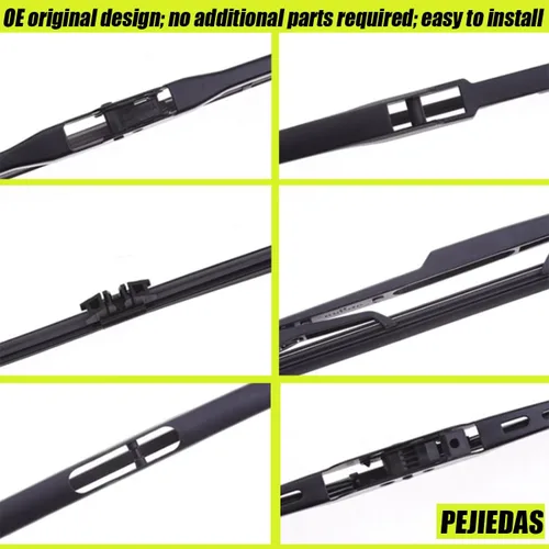 Vista 4 de Limpiaparabrisas trasero de 10 pulgadas, repuesto para Nissan Pathfinder 2022-2025, Mini Cooper F55 F56 2014-2022, estilo OE