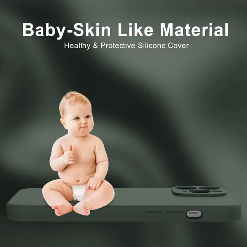 Vista 6 de Goodon Funda para iPhone 11 Pro con protector de pantalla - Protección mejorada de la cámara - Forro de microfibra suave - Funda protectora