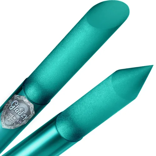 Vista 13 de Gladzy - Empujador de cutículas de vidrio, barra de manicura, calidad checa auténtica, removedor de cutículas de precisión profesional, superficie
