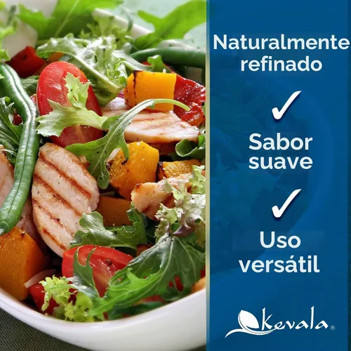 Vista 3 de Kevala Aceite de almendras dulces - 1/2 gal, 64 oz, aceite prensado en frío con vitamina E