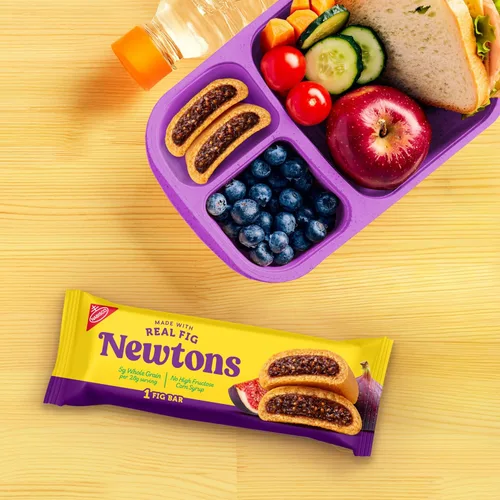 Vista 13 de Newtons Soft & Fruit - Galletas masticables de higo, (barras de higo), 120 paquetes de bocadillos (1 galleta por paquete)