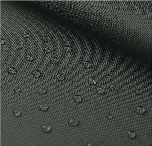 Vista 3 de Mybecca - Tela impermeable de lona marina, 600 denier, forro de poliuretano para interior/exterior, protector UV, gris ceniza, 1 yarda