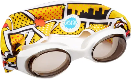 Vista 17 de Splash Place - Gafas de natación con correa de tela - Gafas de natación para adultos y niños - Tema de todo el mundo