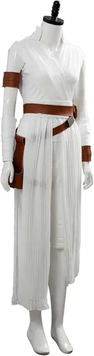 Vista 3 de Womens Rey Cosplay Costume Halloween Tunic Outfit 5 Versions Cosplay Suits for Adults