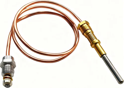 Vista 6 de Reemplazo de termopar para Robertshaw 1900-036 Sensor piloto de seguridad de 36 pulgadas compatible con freidora Henny Penny 34820 y freidoras