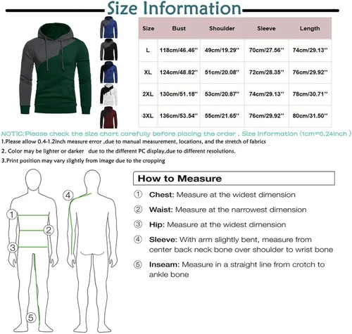 Vista 4 de Sudadera de forro polar para hombre, con bolsillos, holgada, manga larga, cordón, sudadera con capucha de peso medio