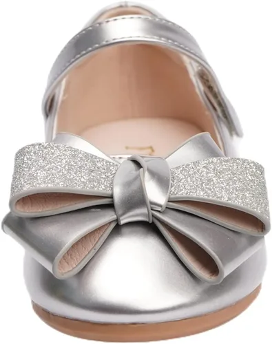 Vista 3 de Flyrioc Sandalias de tacón para niña pequeña, zapatos de vestir de ballet (niño pequeñoniño grande)