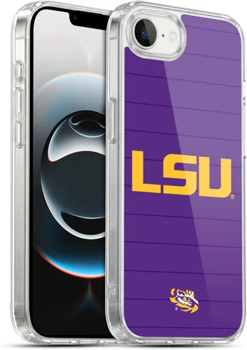 Vista 83 de Head Case Designs Funda de gel suave con licencia oficial de la Universidad Estatal de Louisiana LSU Camou compatible con Apple iPhone 7 Plus/iPhone