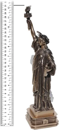 Vista 6 de Figura de escultura de bronce fundido en frío de 12.38 pulgadas