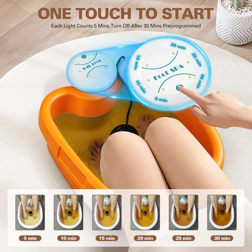 Vista 3 de Ionic Foot Bath Detox Machine - Suitable for Home Use, Home Salon-Level Spa Detox Machine, Healthy Detoxification, with Foot Bath, Array * 2