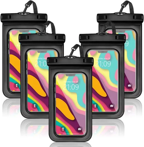 Vista 7 de Funda impermeable universal para teléfono, 6 unidades, compatible con iPhone 11, 13, 12 Max Pro XS, Samsung Galaxy s22 s10 hasta 6.9 pulgadas