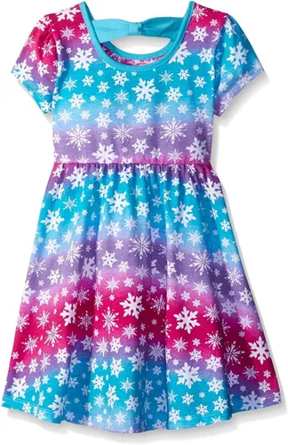 Vista 4 de Disney Paquete de 2 vestidos Elsa Frozen para niñas pequeñas
