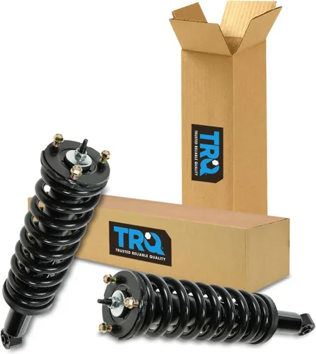 Vista 287 de TRQ - Conjunto de puntal delantero y resorte helicoidal (lados del conductor y del pasajero), para auto