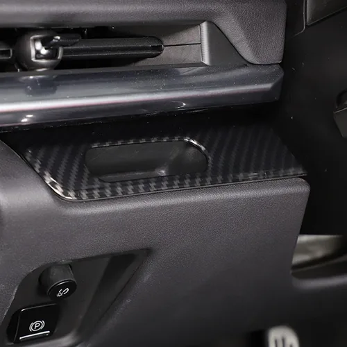 Vista 2 de TOYCIDFG Cubierta del panel del botón del interruptor de los faros para Chevrolet Corvette C8 Stingray 2020-2023 Accesorios interiores ABS