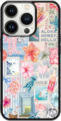 Vista 320 de Funda de teléfono Qizijio estilo azteca a prueba de golpes y protectora para iPhone 7/8/SE