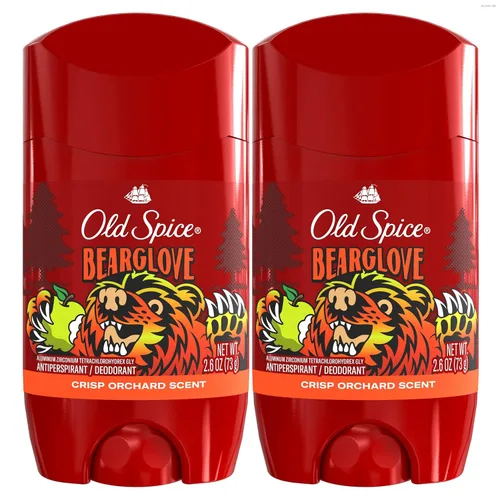 Vista 13 de Old Spice Desodorante sin aluminio para hombres, protección contra el olor 24/7, frescura y aroma duradero 24/7, se aplica transparente, Bearglove