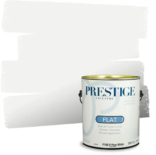 Vista 10 de Prestige Pintura interior e imprimación en uno, increíble, satinado, 1 galón