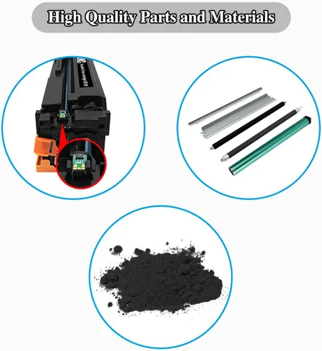 Vista 5 de TOPRINT Cartucho de tóner compatible con chip 206X W2110X negro 3150 páginas para impresoras HP Color LaserJet M255 M255dw M255nw MFP M282 M282nw