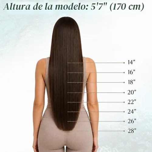 Vista 8 de Ugeat - Extensiones de cabello humano con microanillo, 14 pulgadas, extensiones de cabello Remy con microcuentas de 1 gm/hebra, 50 gms, extensiones