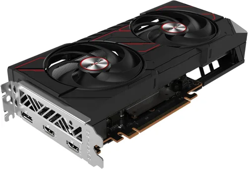 Vista 2 de Sapphire Tarjeta Gráfica Pulse Radeon RX 9060 XT 8GB GDDR6 Dual-X Enfriamiento Gaming
