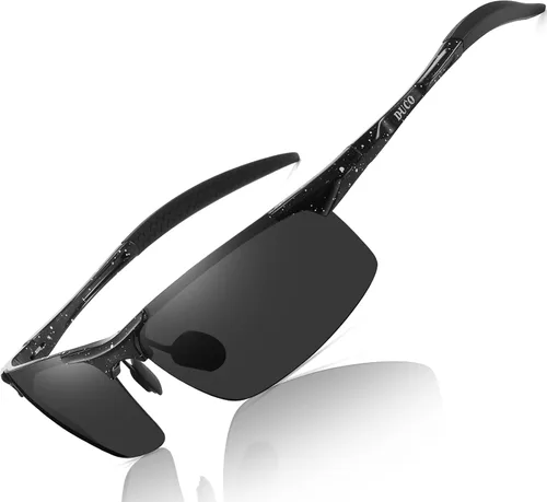 Vista 7 de Duco - Gafas de sol deportivas polarizadas para hombre con protección UV 8177s