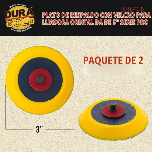 Vista 2 de Dura-Gold Pro Series - Almohadilla de placa de respaldo DA de 3 pulgadas, 2