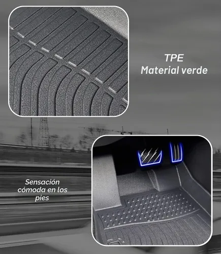 Vista 9 de Alfombrillas para Suelo de Coche Forros de Repuesto para Ford Bronco Sport 4 Puertas 2021-2025 Duraderas Sin Olor Ajuste Personalizado Delanteras