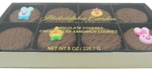 Vista 116 de Galletas Oreo bañadas en chocolate oscuro y con leche, de Philadelphia Candies