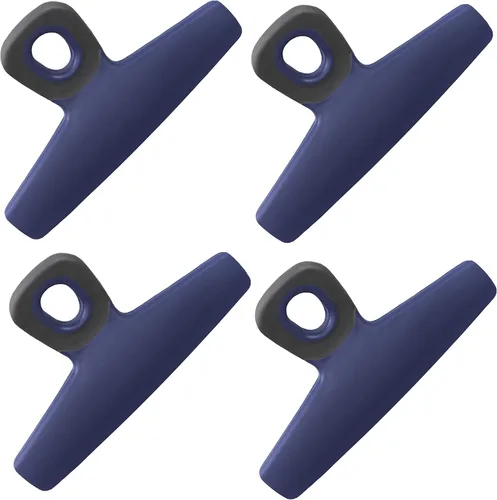 Vista 17 de COOK WITH COLOR Clips para alimentos – Clips anchos y resistentes, clips grandes para bolsas para almacenamiento de alimentos con agarre hermético