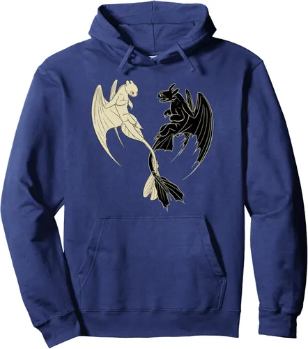 Vista 11 de Cómo entrenar a tu dragón 3 Hidden World Lightfury Toothless Sudadera con capucha
